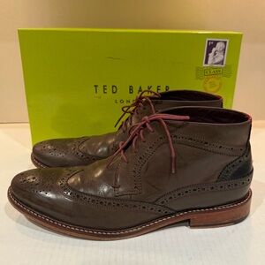 Ted Baker Pericop Leather Chukka Boots